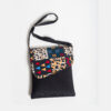 Black Ankara Print Bag