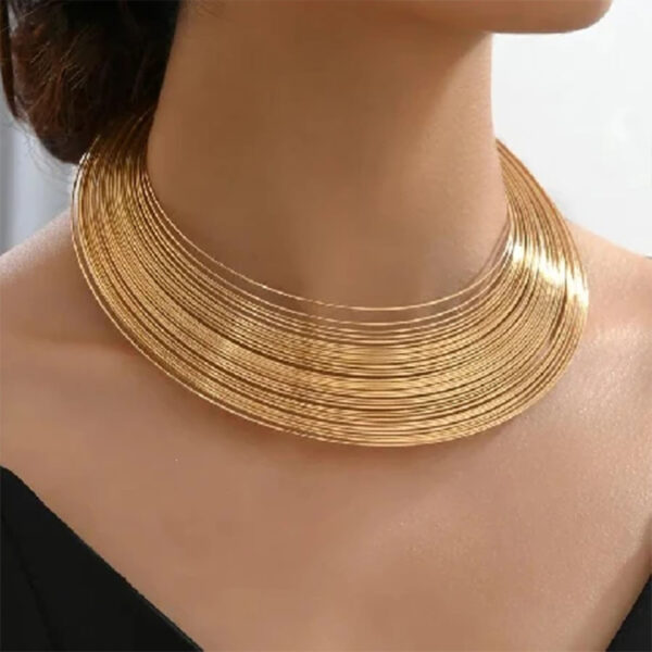 Layered Torque Choker - House of Chi