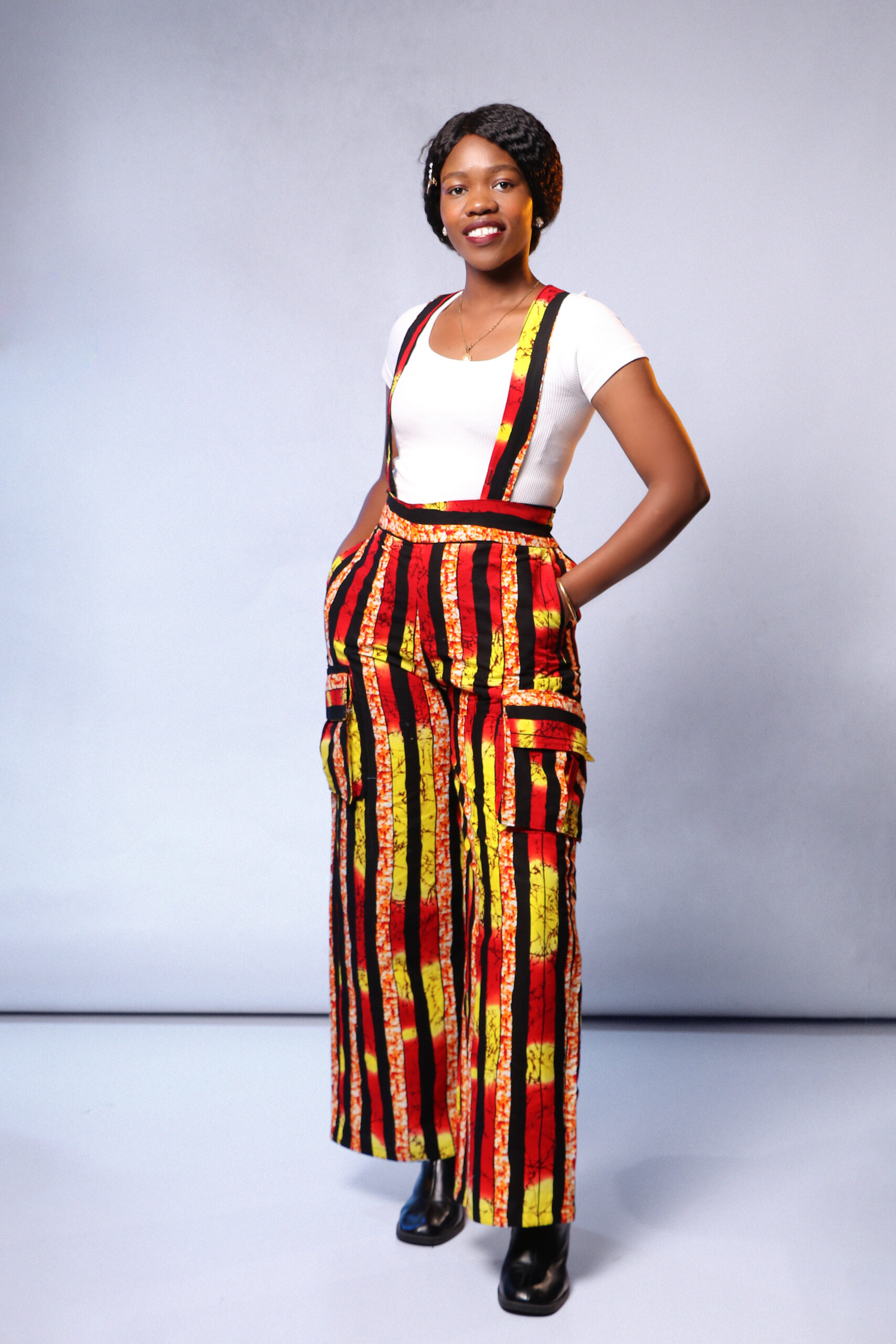 Bella High Waist Jumpsuit - Image 4