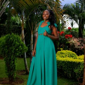 Nyla Wide Leg Jumpsuit - Forest Green